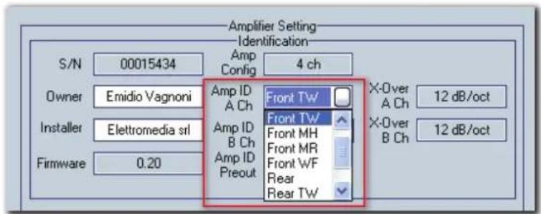 AUDISON Thesis TH uno - Amplifier Setting: Identification - 2