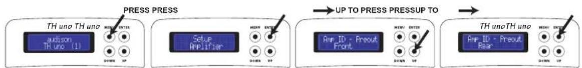 AUDISON Thesis TH uno - How to adjust the PRE OUT analog output - 1