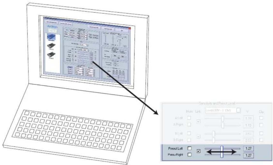 AUDISON Thesis TH uno - How to adjust the PRE OUT analog output - 3