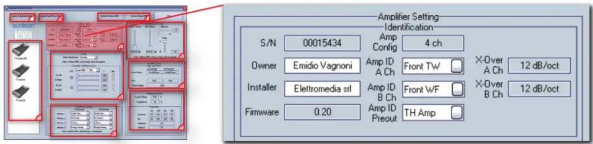 AUDISON Thesis TH uno - Amplifier Setting: Identification - 1