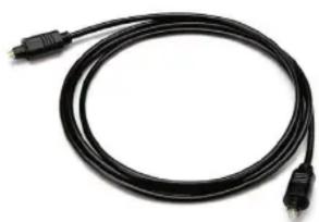 Black cable with two connectors, no visible text or symbols
