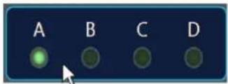 A B C D