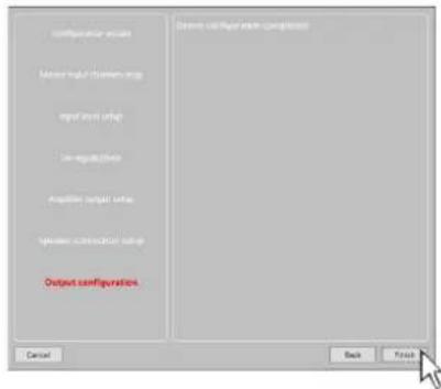 configurable version Make manual components input layer setup In-regulation Amplify output units Input configuration setup Output configurations Cancel Back Finish