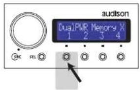 AUDISON Thesis TH quattro - How to change presets on the Memory (DRC required) - 2