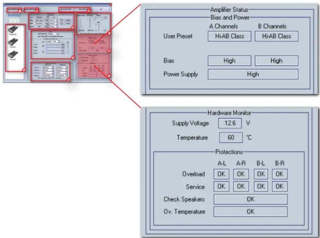 AUDISON Thesis TH quattro - Amplifier Status - 1