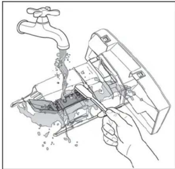 Simpson SWF7025EQWA - To clean the bottom of softener dispenser: - 3