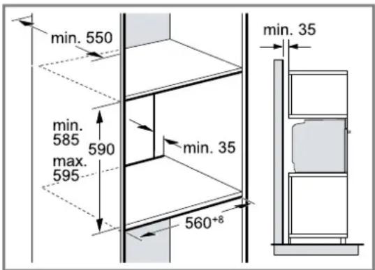 NEFF B47VR22G0 - Einbau in einen Hochschrank - 1