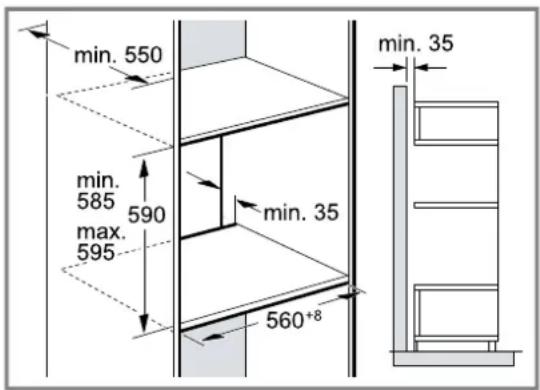 NEFF B47CS22G0 - Einbau in einen Hochschrank - 1