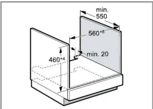NEFF C18FT28G0 - Einbau unter einer Arbeitsplatte - 1