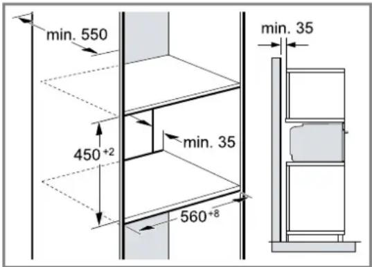 NEFF C18FT28G0 - Einbau in einen Hochschrank - 1