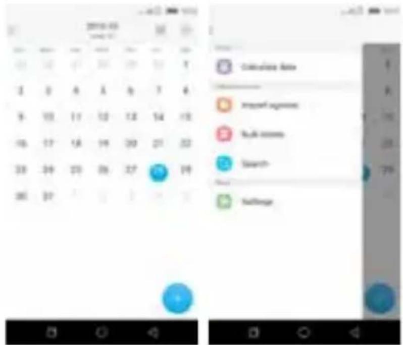 Coolpad Modena 2 - Kalender - 1