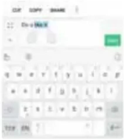 Coolpad Modena 2 - Textbearbeitung - 1