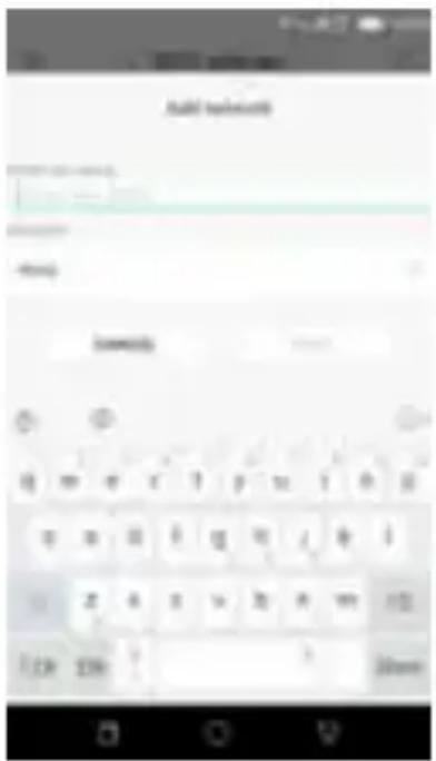Coolpad Modena 2 - Hinzufügen eines Netzwerks - 1