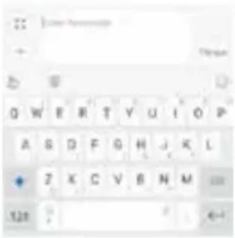 Coolpad Torino - Über das Texteingabefeld - 1