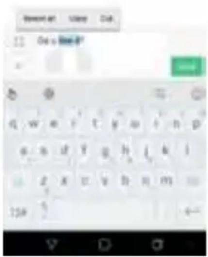 Coolpad Torino S - Textbearbeitung - 1