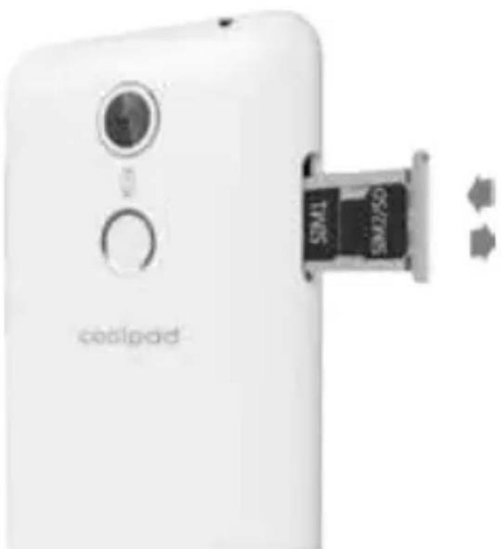 Coolpad Torino S - SIM-Karte und Micro-SD-Karte - 2