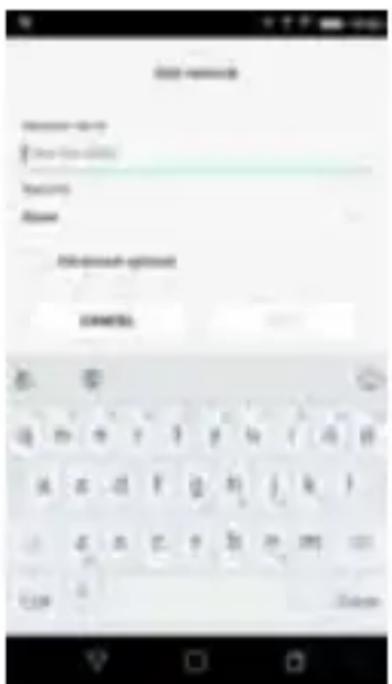 Coolpad Torino S - Hinzufügen eines Netzwerks - 1