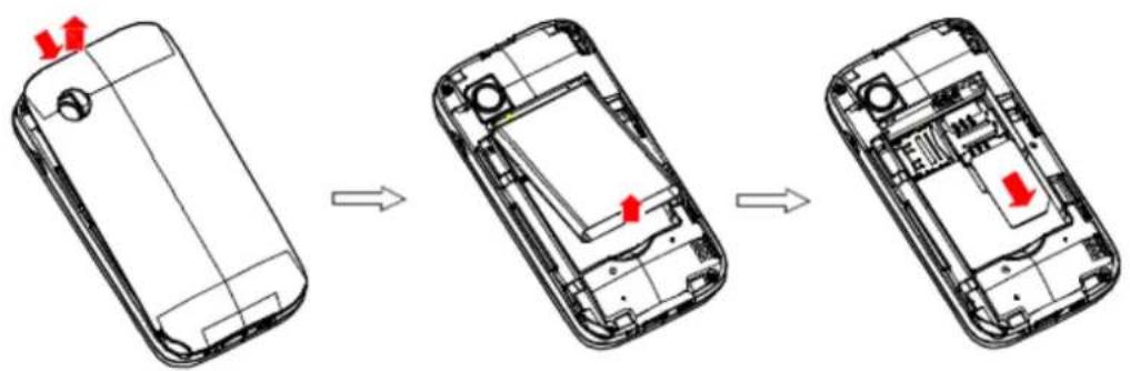 Micromax E390 - About UIM Card and the Battery - 2