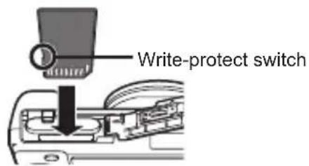 OLYMPUS DZ-100 - Inserting and removing the battery and card (commercially available) - 3