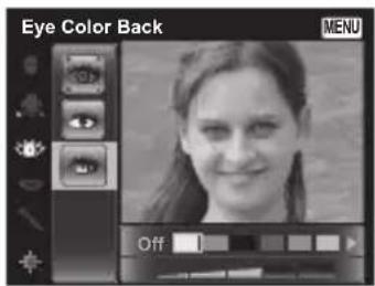 OLYMPUS DZ-100 - Registering the settings for Beauty Fix ƒ [Beauty Settings] - 2