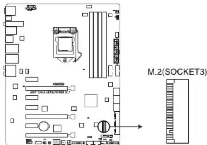 ASUS Z97-DELUXE/USB 3.1 - M.2 socket 3 - 1