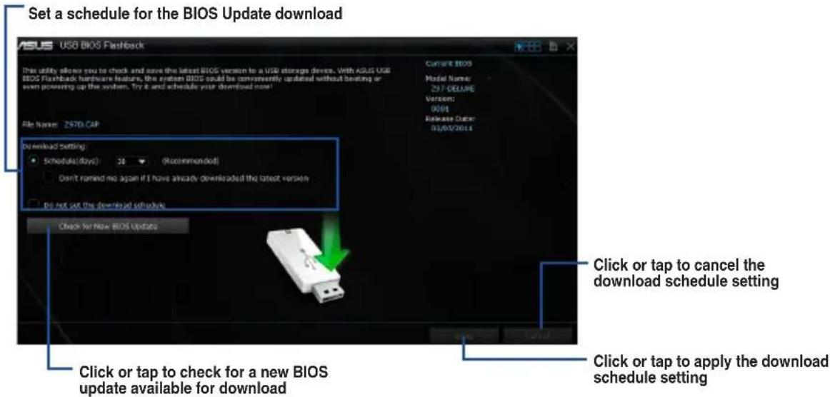 ASUS Z97-DELUXE/USB 3.1 - Using USB BIOS Flashback - 1