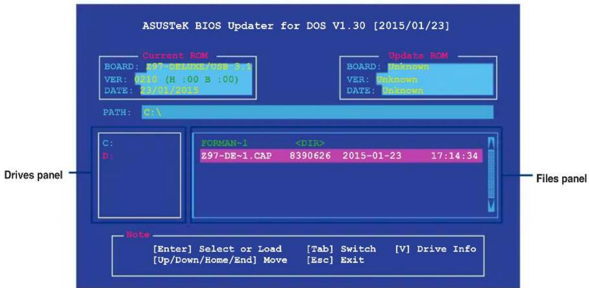 ASUS Z97-DELUXE/USB 3.1 - Updating the BIOS file - 1