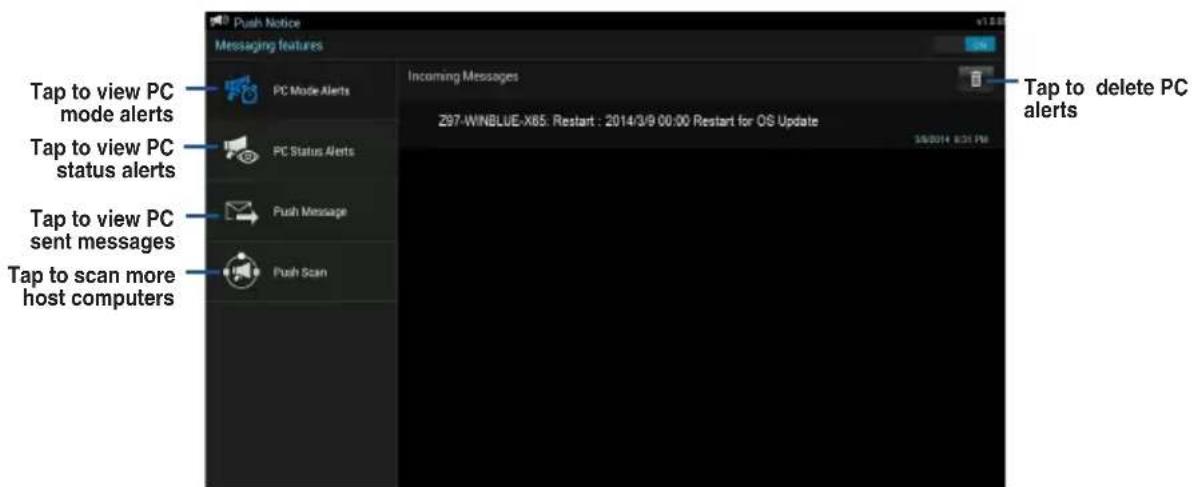 ASUS Z97-DELUXE/USB 3.1 - Viewing your computer status on your smart device - 2
