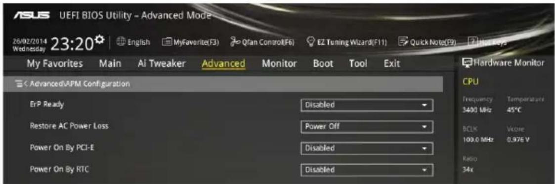 ASUS Z97-DELUXE/USB 3.1 - APM Configuration - 1