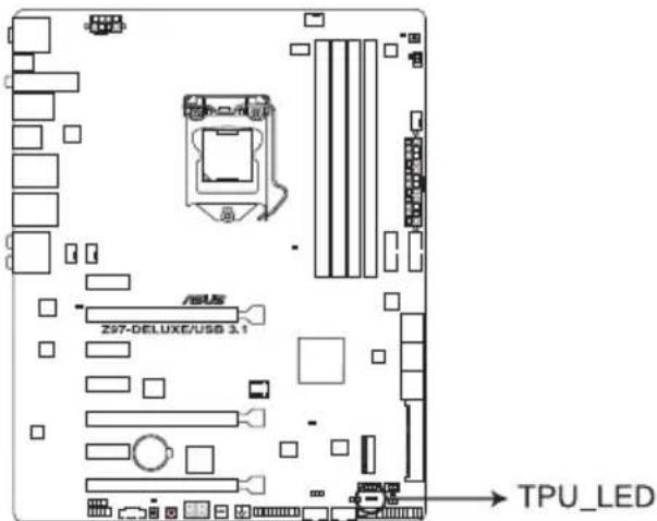 ASUS Z97-DELUXE/USB 3.1 - TPU LED (TPU\_LED) - 1