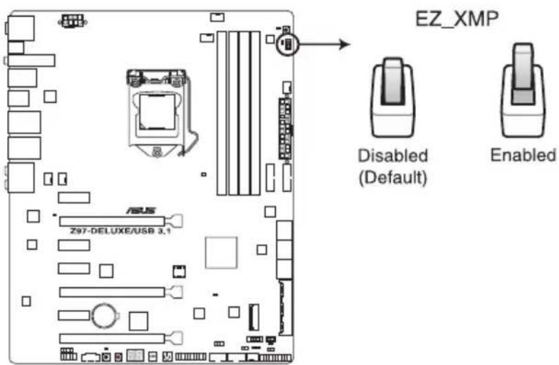 ASUS Z97-DELUXE/USB 3.1 - EZ XMP switch - 1
