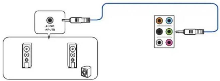 ASUS Z97-DELUXE/USB 3.1 - Audio I/O connections - 4
