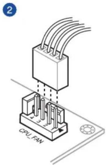 ASUS Z97-DELUXE/USB 3.1 - To install the CPU heatsink and fan assembly - 2