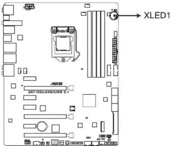 ASUS Z97-DELUXE/USB 3.1 - EZ XMP LED (XLED1) - 1
