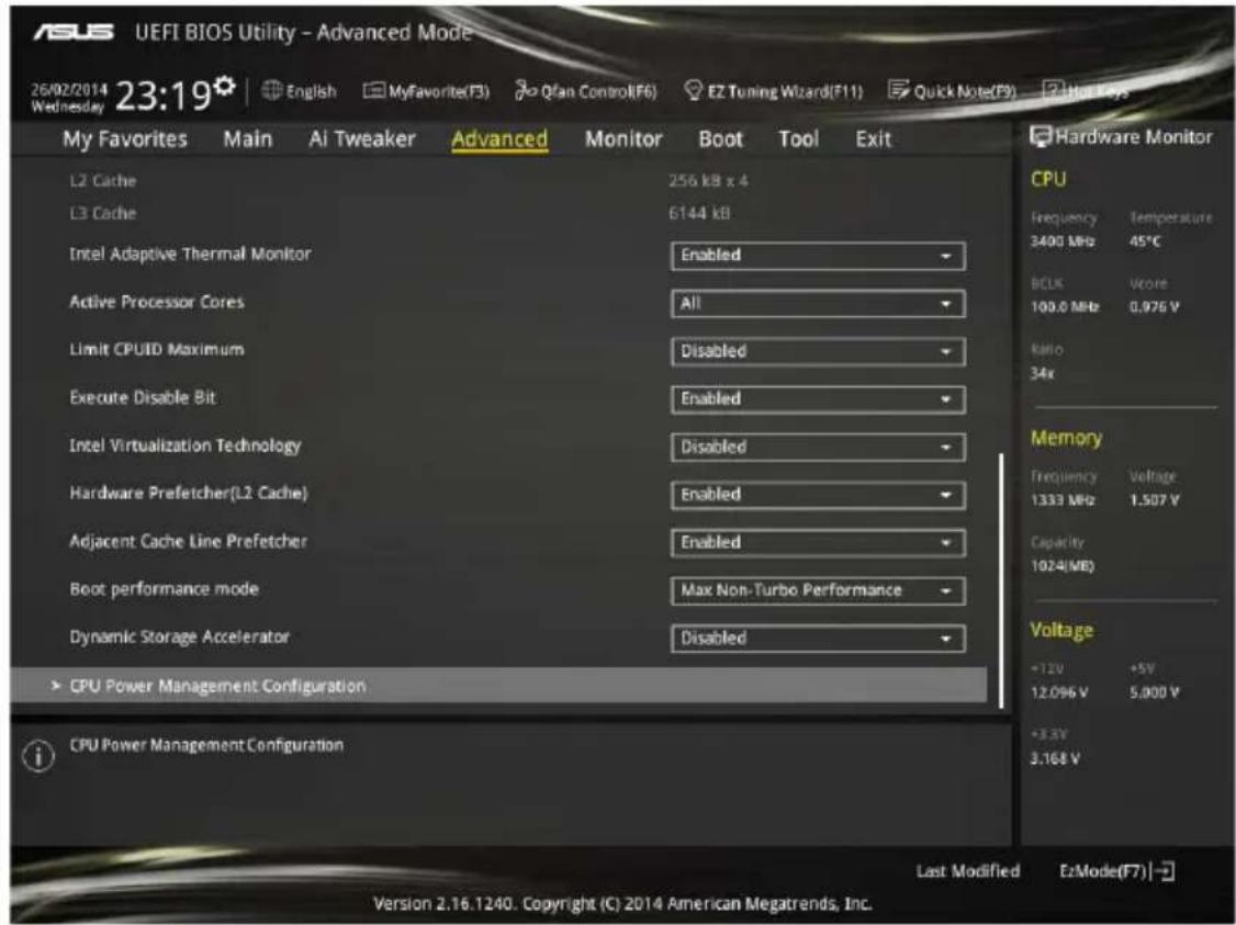 ASUS Z97-DELUXE/USB 3.1 - CPU Configuration - 2