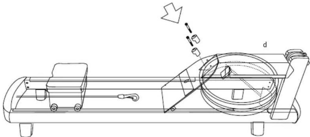 Waterrower M1 Lorise - Schritt 5 - 6