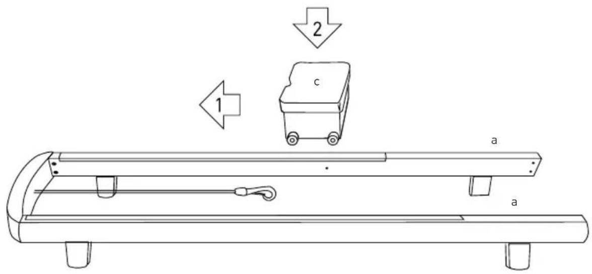 Waterrower M1 Lorise - Schritt 2 - 1