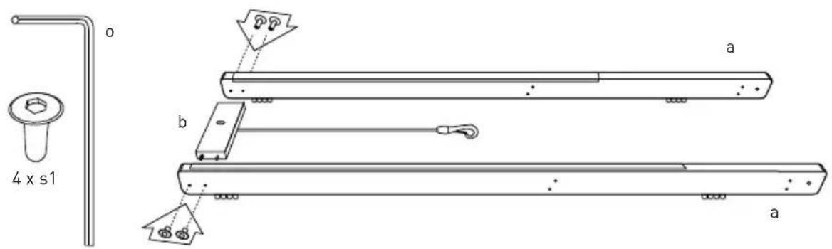 Waterrower M1 Lorise - Schritt 1 - 1