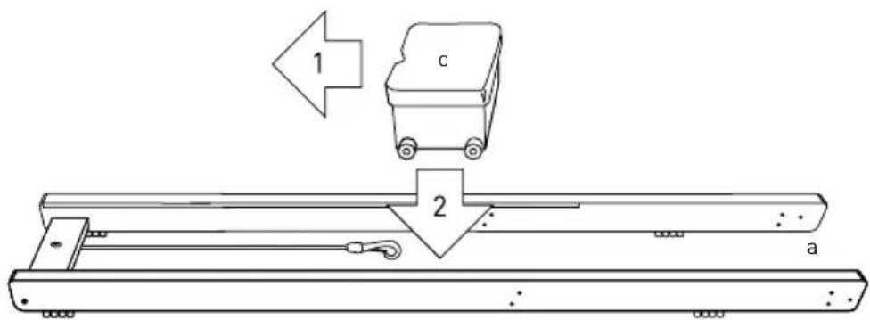 Waterrower M1 Lorise - Schritt 2 - 1