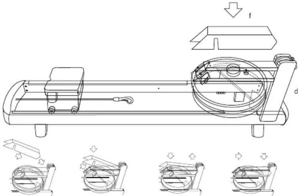 Waterrower M1 Lorise - Schritt 5 - 1