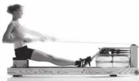 Waterrower M1 Lorise - Der Oberkörper beugt nach hinten. - 2