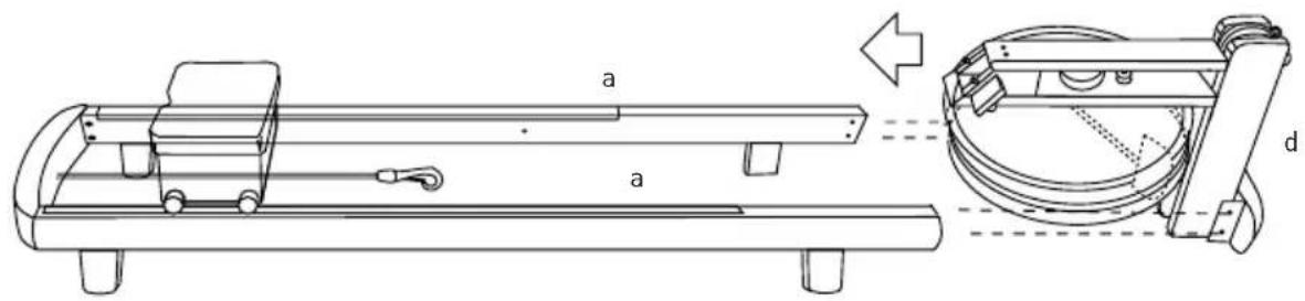 Waterrower M1 Lorise - Schritt 2 - 2