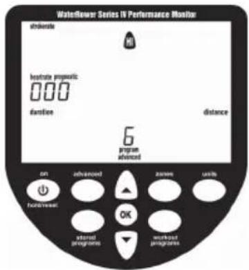 Waterrower M1 Lorise - ERWEITERTES PROGRAMM 6 Erweiterte Herzfrequenzanalyse - 1