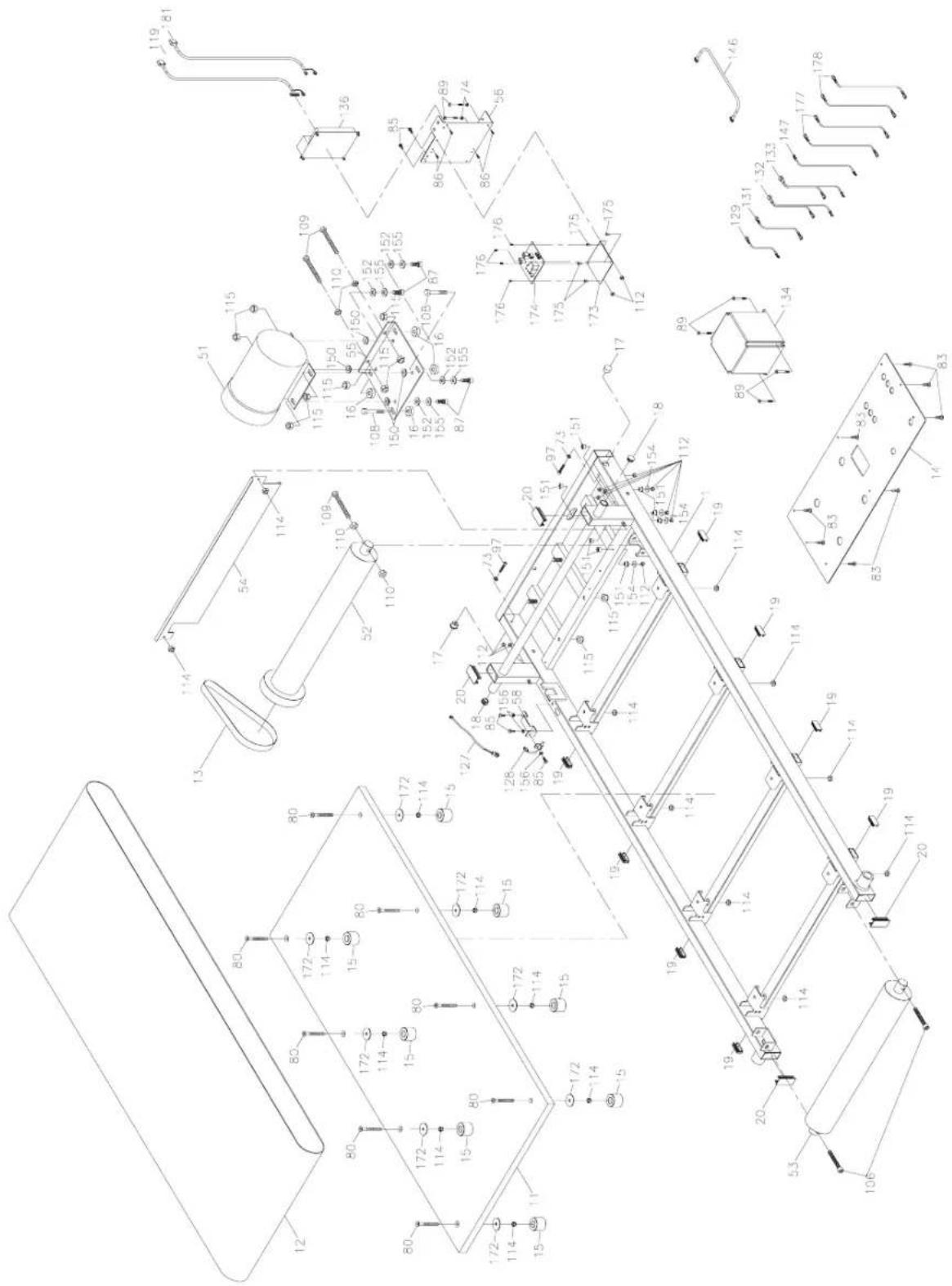 TAURUS UB10.5 Pro - Parts list - 1