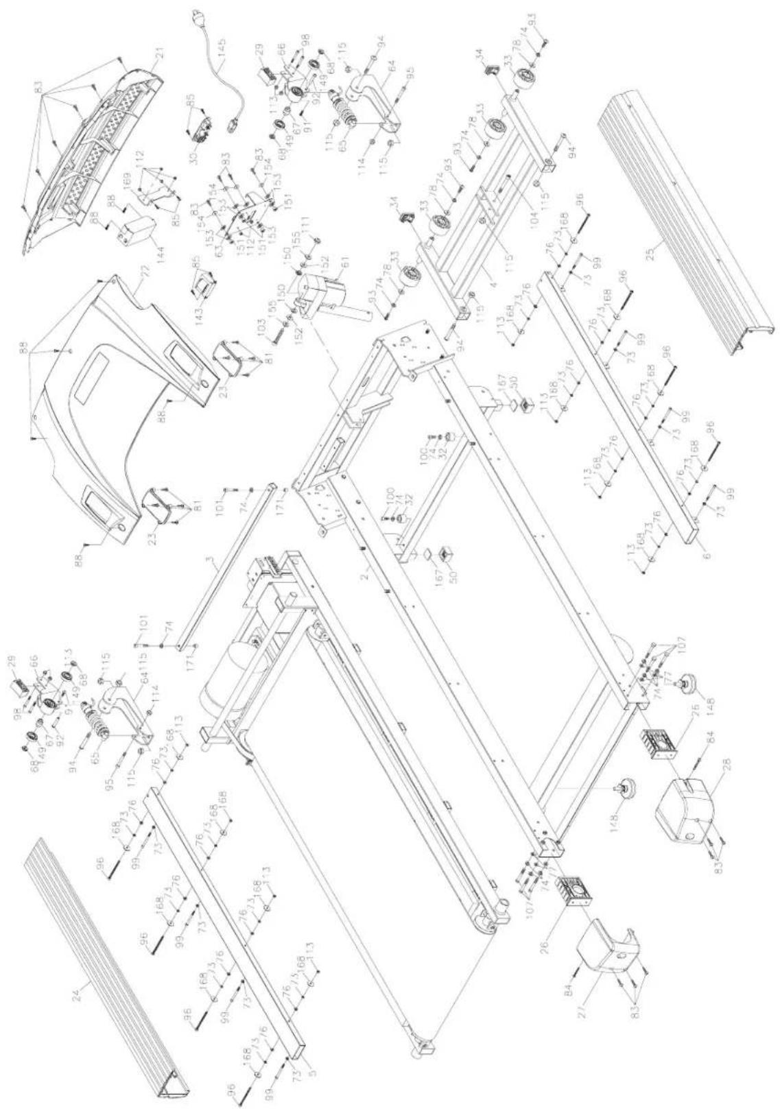 TAURUS UB10.5 Pro - Parts list - 2