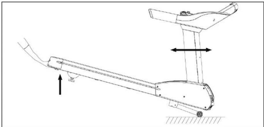 TAURUS UB10.5 Pro - Step 7: Transportation of the treadmill - 1