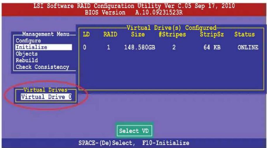 ASUS Z9NA-D6C - Using the Initialize command - 2