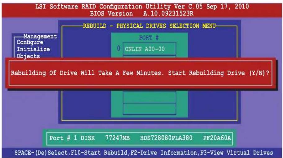 ASUS Z9NA-D6C - Rebuilding failed drives - 3