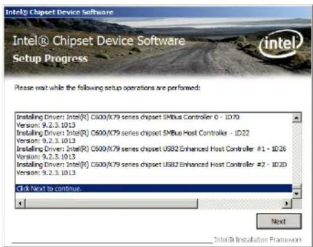 ASUS Z9NA-D6C - Intel ^® chipset device software installation - 6