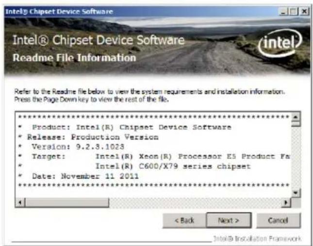 ASUS Z9NA-D6C - Intel ^® chipset device software installation - 5